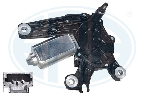 Torkarmotor 12V, Bak