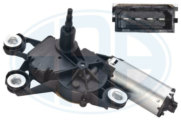 Torkarmotor 12V, Bak