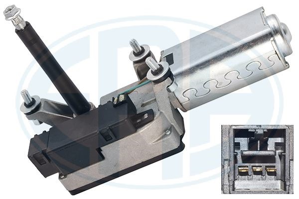 Torkarmotor 12V, Bak