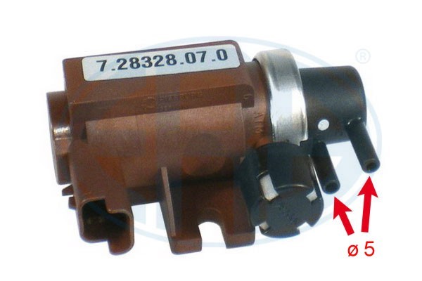 Tryckomvandlare, avgasreglering 12V