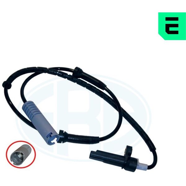ABS-givare, Sensor, hjulvarvtal, Bakaxel, båda sidor, Bakaxel hög ERA OEM