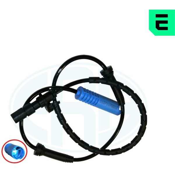 ABS-givare, Sensor, hjulvarvtal, Bakaxel, båda sidor, Bakaxel hög ERA OEM