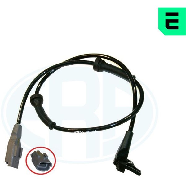 ABS-givare, Sensor, hjulvarvtal, Fram, höger eller vänster, frama ERA OEM