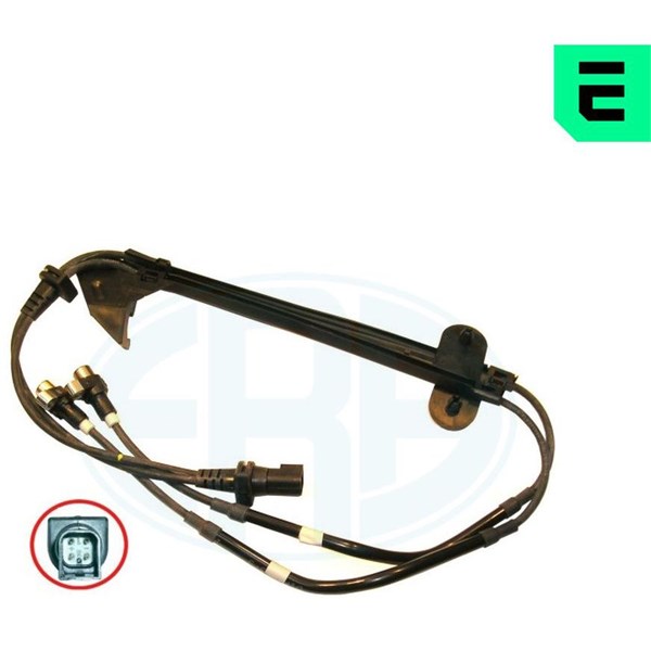 ABS-givare, Sensor, hjulvarvtal, Bakaxel, båda sidor, Bakaxel hög ERA OEM