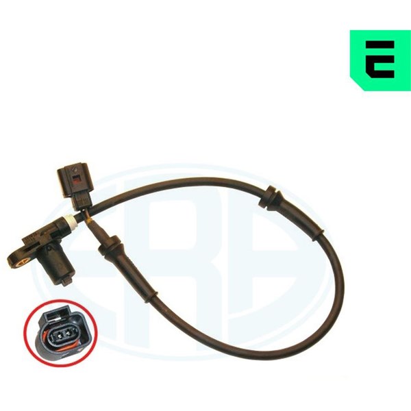 ABS-givare, Sensor, hjulvarvtal, Fram, höger eller vänster, frama ERA OEM