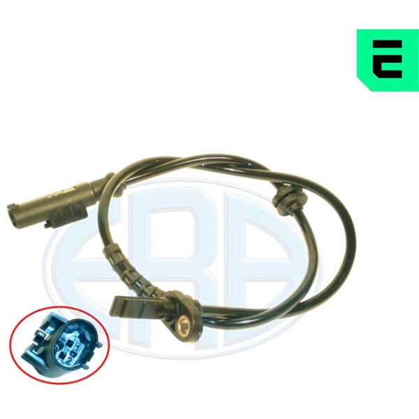 ABS-givare, Sensor, hjulvarvtal, Bakaxel, båda sidor, Bakaxel hög ERA OEM