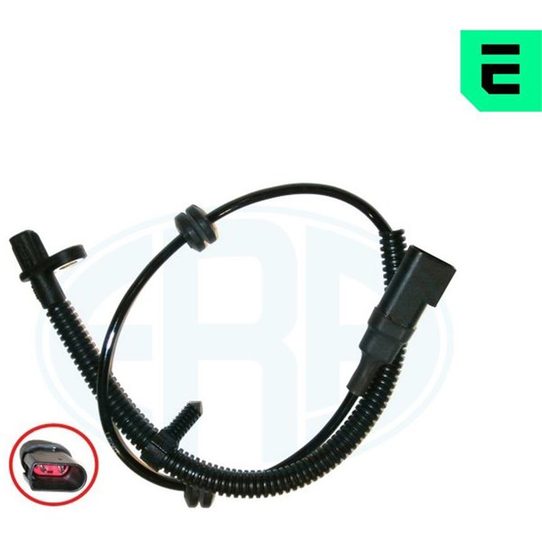 ABS-givare, Sensor, hjulvarvtal, Bakaxel vänster Era oem 560036 ERA OEM