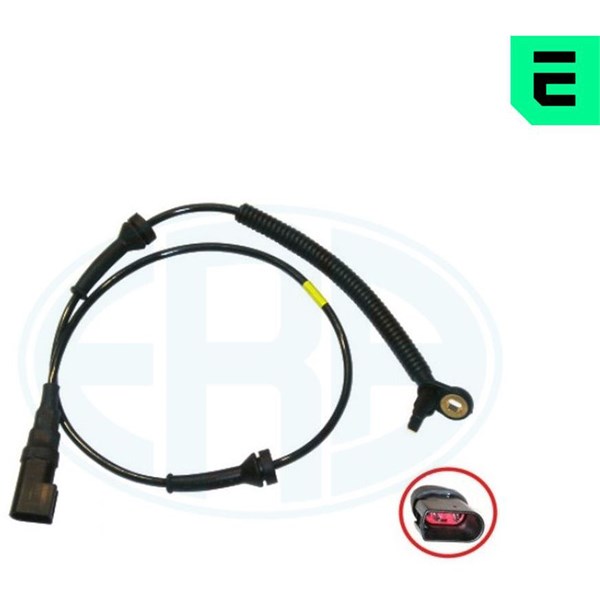 ABS-givare, Sensor, hjulvarvtal, Fram, h�öger eller vänster, frama ERA OEM
