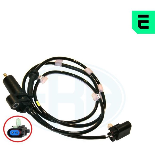 ABS-givare, Sensor, hjulvarvtal, Vänster bak, Bakaxel vänster Era ERA OEM