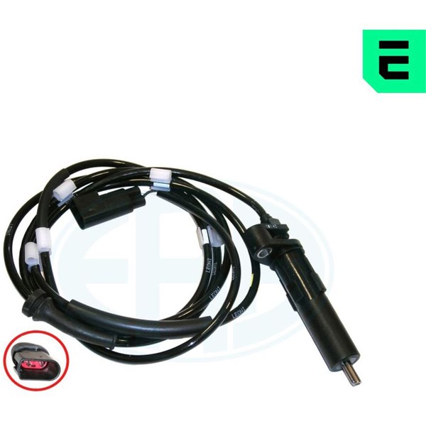 ABS-givare, Sensor, hjulvarvtal, Höger bak, Bakaxel höger Era oem ERA OEM