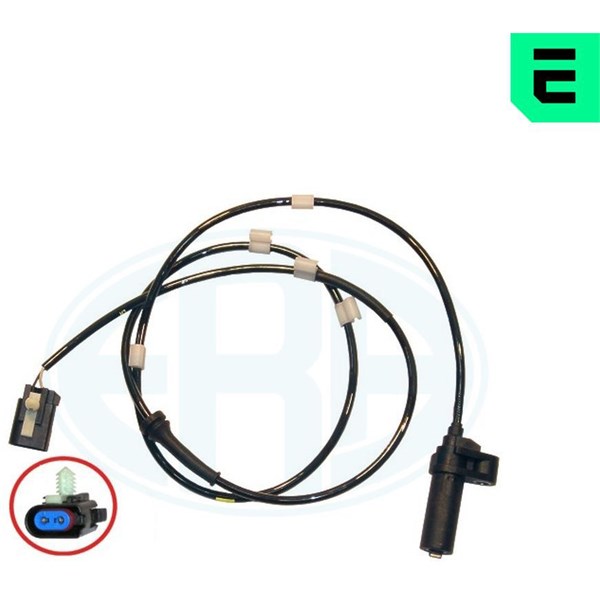 ABS-givare, Sensor, hjulvarvtal, Bakaxel vänster Era oem 560064 ERA OEM