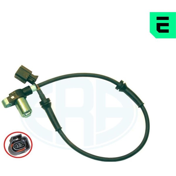 ABS-givare, Sensor, hjulvarvtal, Fram, höger eller vänster, frama ERA OEM