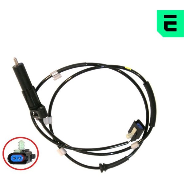 ABS-givare, Sensor, hjulvarvtal, Bakaxel vänster Era oem 560085 ERA OEM