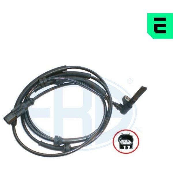 ABS-givare, Sensor, hjulvarvtal, Höger fram, framaxel höger Era o ERA OEM ABS-givare, Sensor, hjulvarvtal, Höger fram, framaxel höger Era o ERA OEM