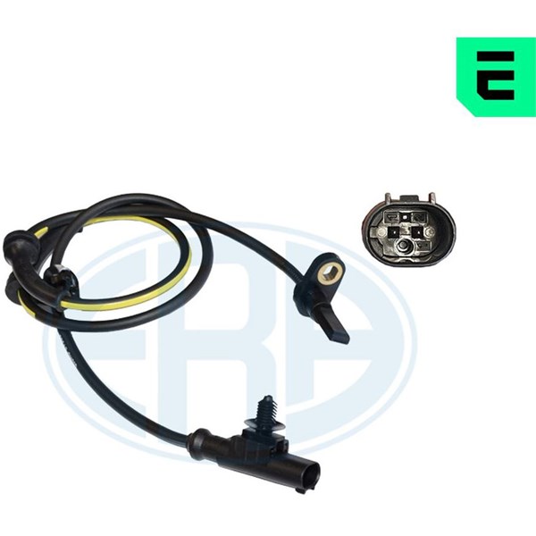ABS-givare, Sensor, hjulvarvtal, Fram, höger eller vänster, frama ERA OEM ABS-givare, Sensor, hjulvarvtal, Fram, höger eller vänster, frama ERA OEM