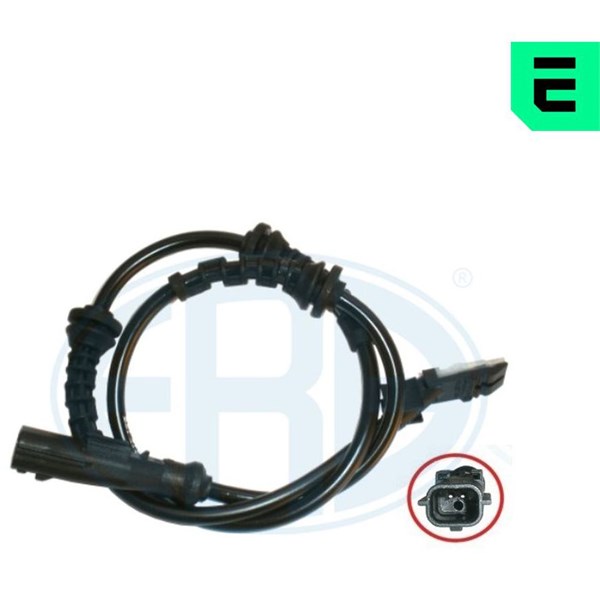 ABS-givare, Sensor, hjulvarvtal, Fram, höger eller vänster, frama ERA OEM