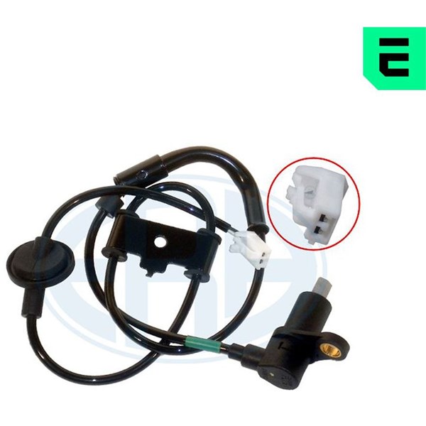 ABS-givare, Sensor, hjulvarvtal, Bakaxel vänster Era oem 560206 ERA OEM