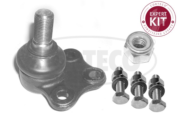 Kulled / Spindelled, Framaxel, Höger, Vänster Corteco 49398551 CORTECO