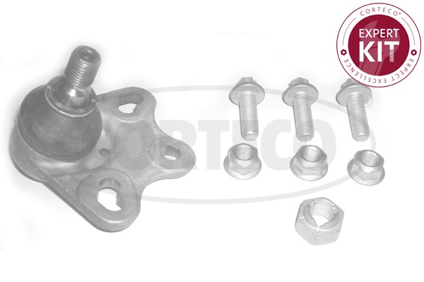 Kulled / Spindelled, framaxel höger, framaxel vänster Corteco 493 CORTECO