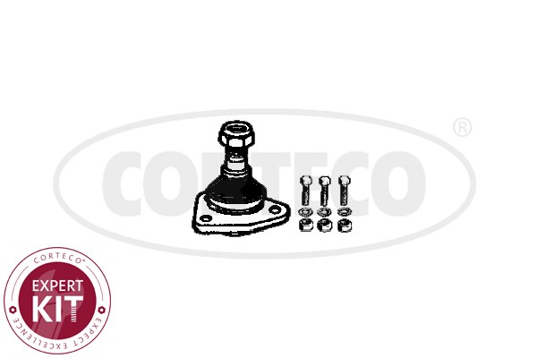 Kulled / Spindelled, Tvåsidig, Upptill Corteco 49399334 CORTECO