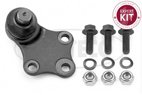Kulled / Spindelled, Framaxel, Tvåsidig Corteco 49399705 CORTECO