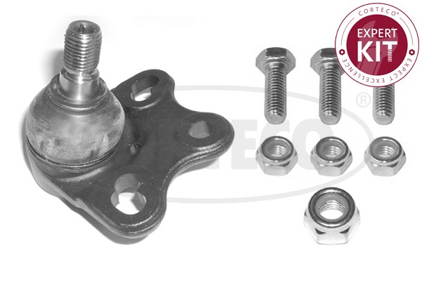 Kulled / Spindelled, framaxel höger, framaxel vänster Corteco 493 CORTECO