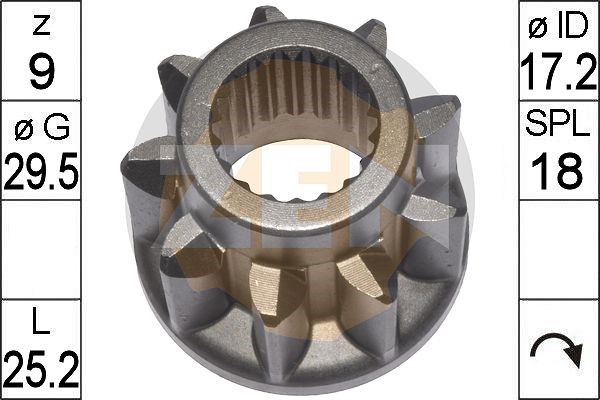Drev, startmotor
