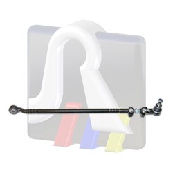 Styrstag, komplett, framaxel höger Rts 90-01620-1 RTS