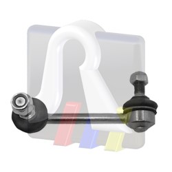 krängningshämmare Stång/stag,, framaxel vänster Rts 97-02391-2 RTS