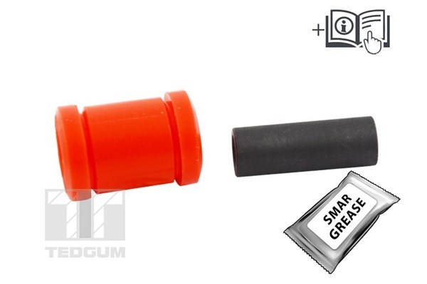Bussning, länkarm, Fram, Fram, höger eller vänster Tedgum TED2838 TEDGUM