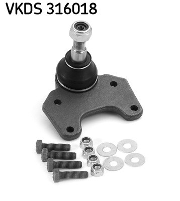 Kulled / Spindelled, Fram, höger eller vänster, Nedre Skf VKDS 31 SKF
