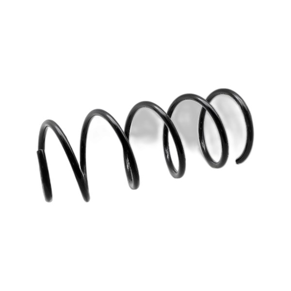 Spiralfjäder, Framaxel