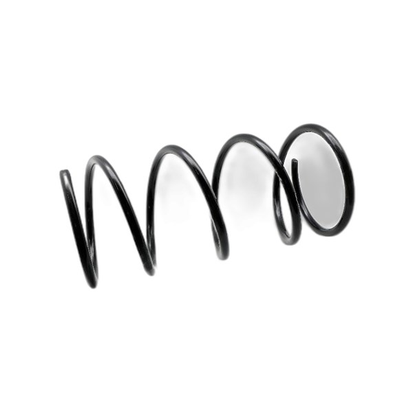 Spiralfjäder, Framaxel