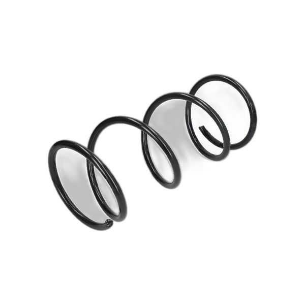 Spiralfjäder, Framaxel