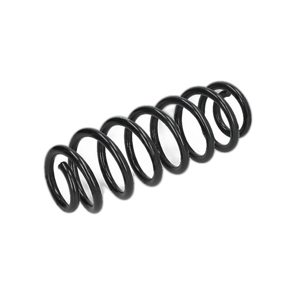 Spiralfjäder, Bakaxel