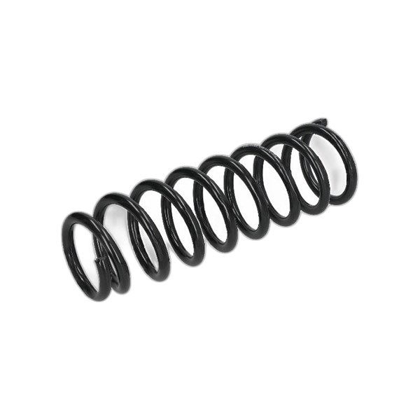 Spiralfjäder, Bakaxel