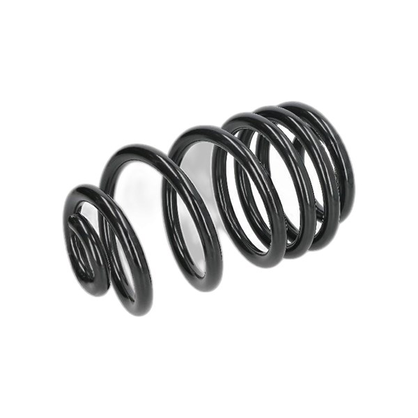 Spiralfjäder, Bakaxel