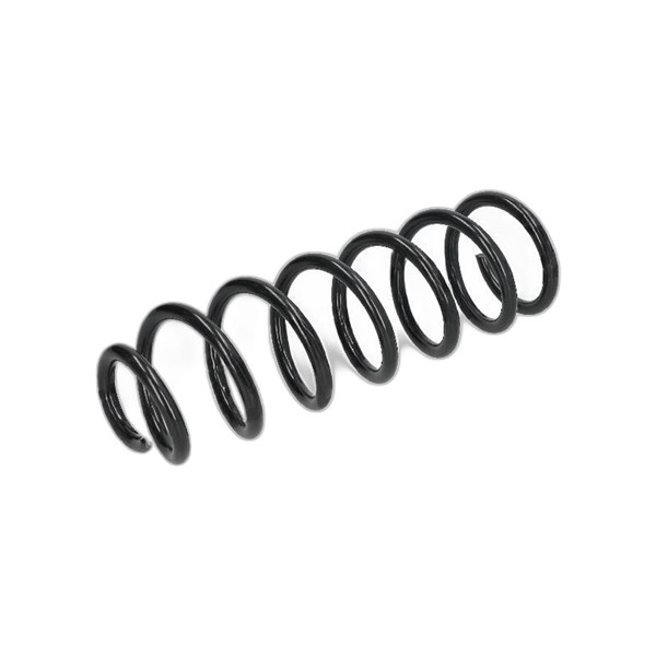 Spiralfjäder, Bakaxel