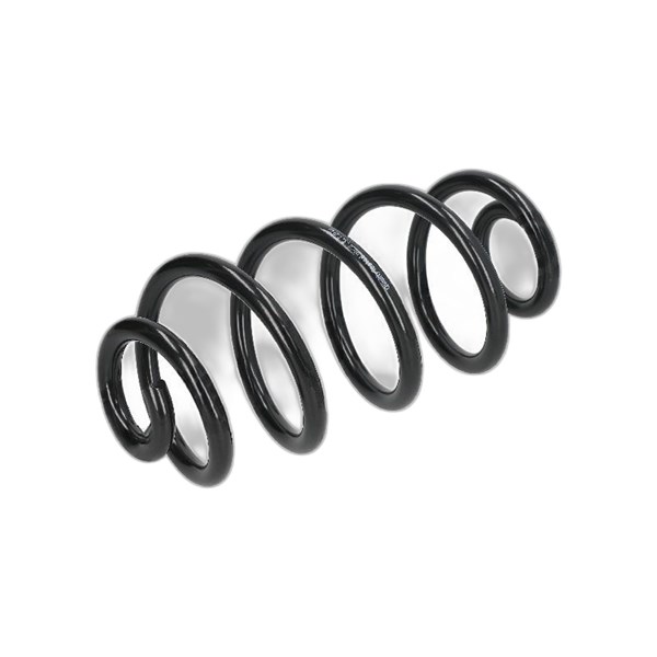 Spiralfjäder, Bakaxel