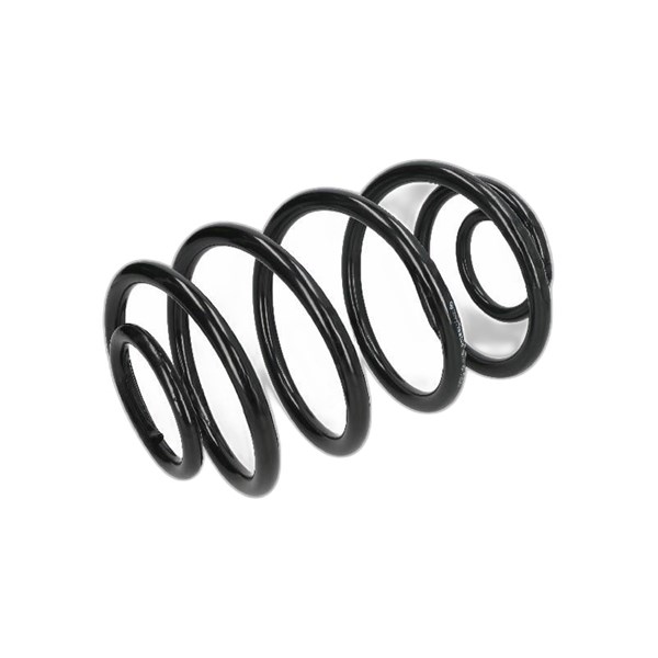 Spiralfjäder, Bakaxel