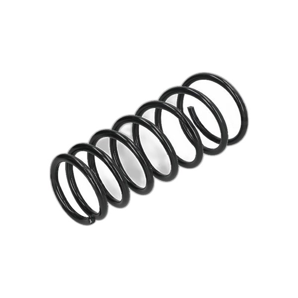 Spiralfjäder, Bakaxel