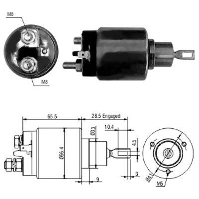 Magnetswitch, startmotor Meat & doria 46068 MEAT & DORIA Magnetswitch, startmotor Meat & doria 46068 MEAT & DORIA