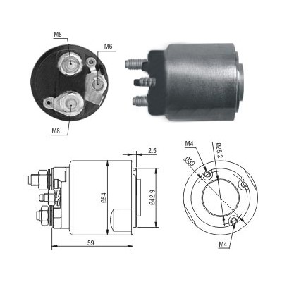 Magnetswitch, startmotor Meat & doria 46203 MEAT & DORIA Magnetswitch, startmotor Meat & doria 46203 MEAT & DORIA
