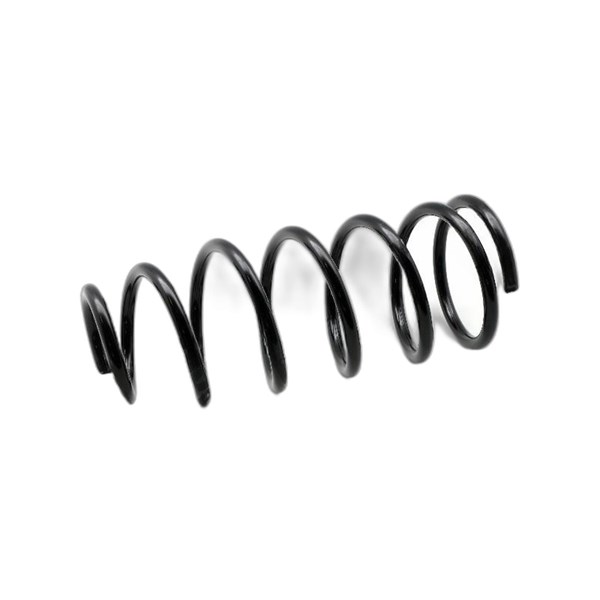 Spiralfjäder, Bakaxel
