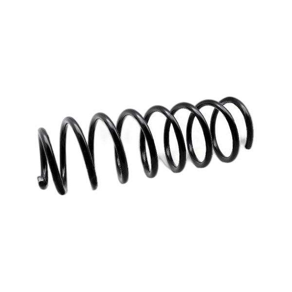 Spiralfjäder, Bakaxel