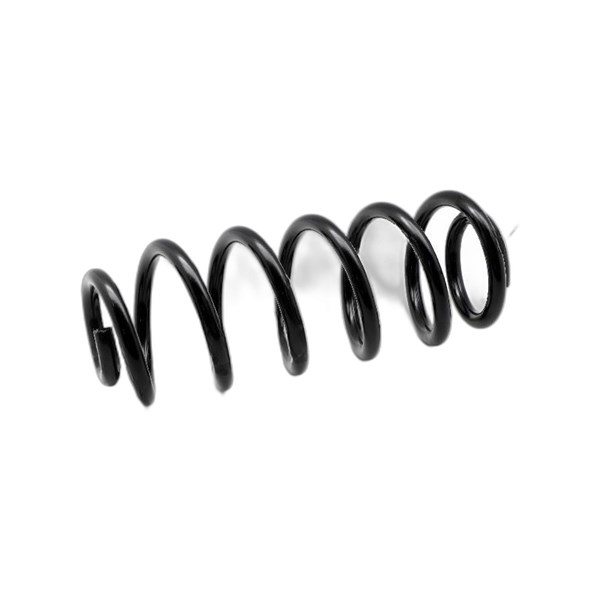 Spiralfjäder, Bakaxel