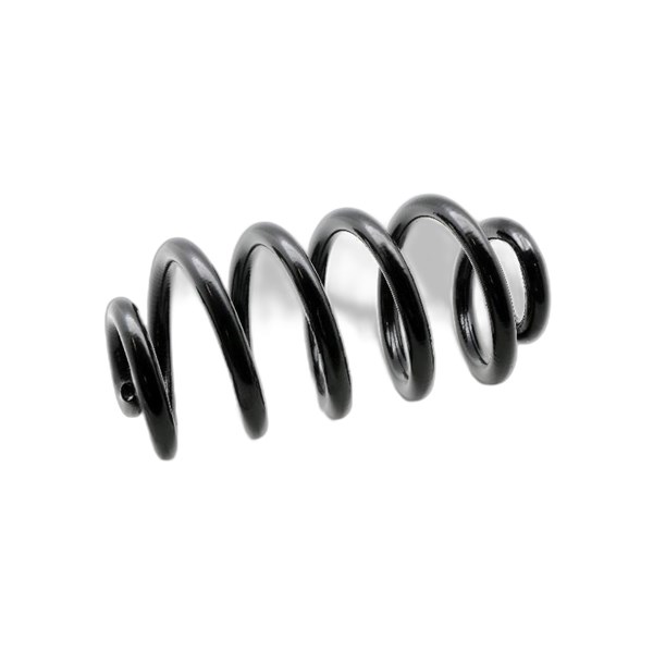 Spiralfjäder, Bakaxel