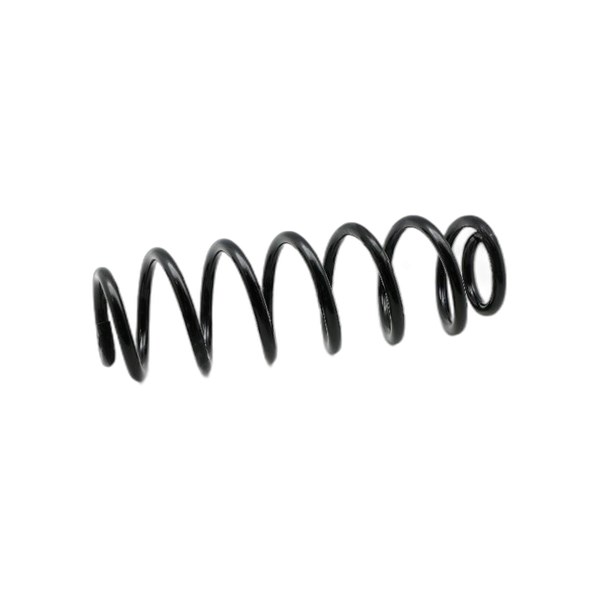 Spiralfjäder, Bakaxel