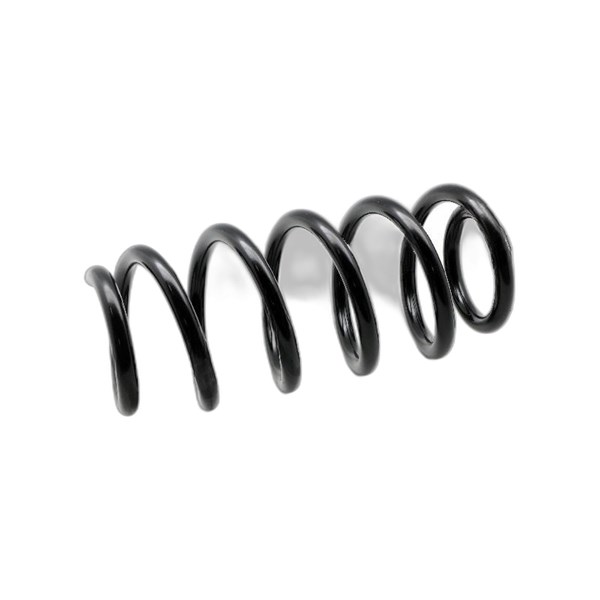 Spiralfjäder, Bakaxel