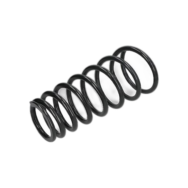Spiralfjäder, Bakaxel